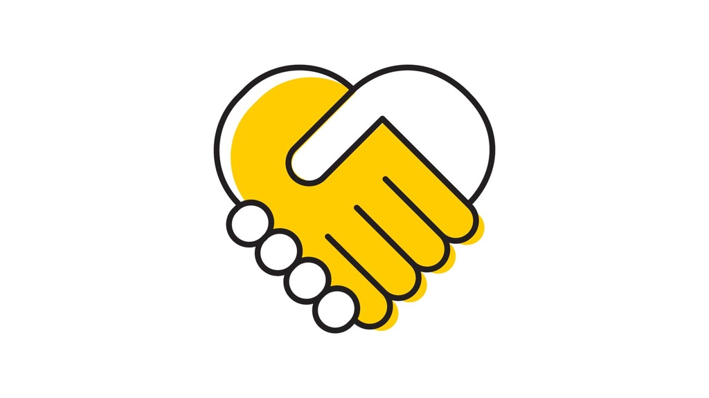 hands holding icon