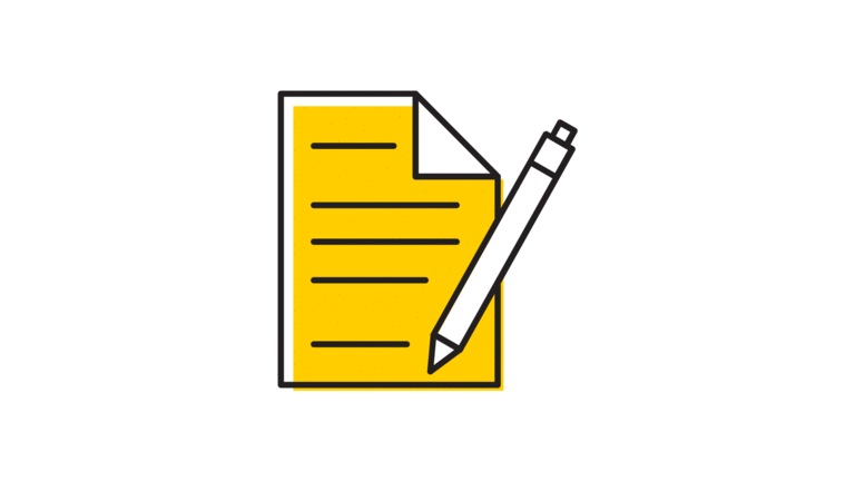 pen and paper icon
